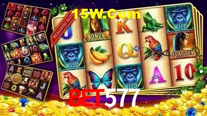 Interface moderna da plataforma Bet577